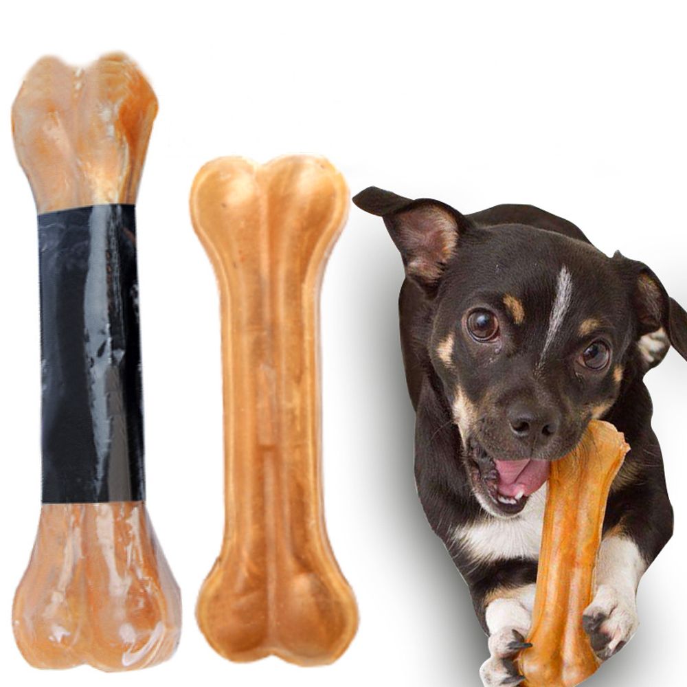 1Pcs Bone Shaped Dog Chews Clean Stick
